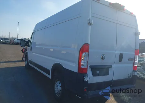 2021 Ram Promaster 2500 High Roof 159 Wb from USA, damaged, VIN 3C6LRVDG8ME513122